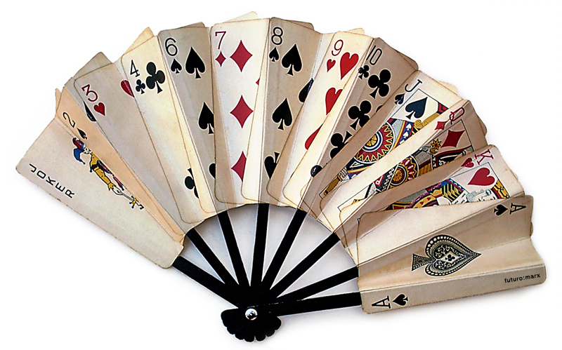 poker hand fan